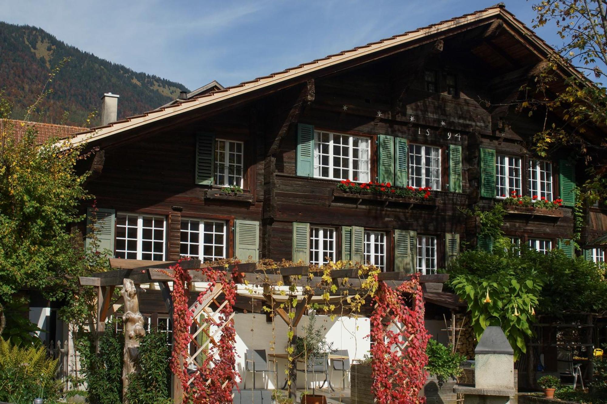 Oldswisshome Matten bei Interlaken Eksteriør billede